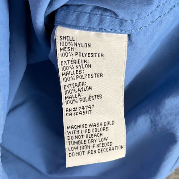 World Wide Sportsman Shirt Men‎ Large Blue Fishing Vented Short-Sleeve Button Up - Picture 7 of 11